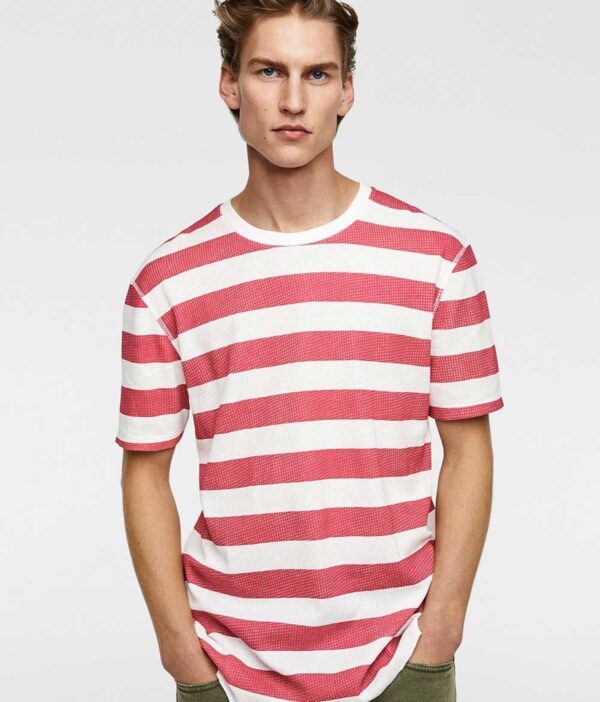 White & Red Combo T-Shirt – Bold, Bright & Perfectly Stylish
